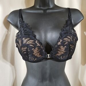 Elegant Adore‎ Me Black Lace Bra 34b